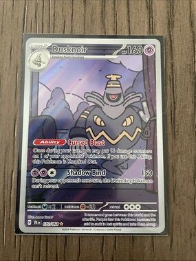 2024 Pokemon Dusknoir #70 Card